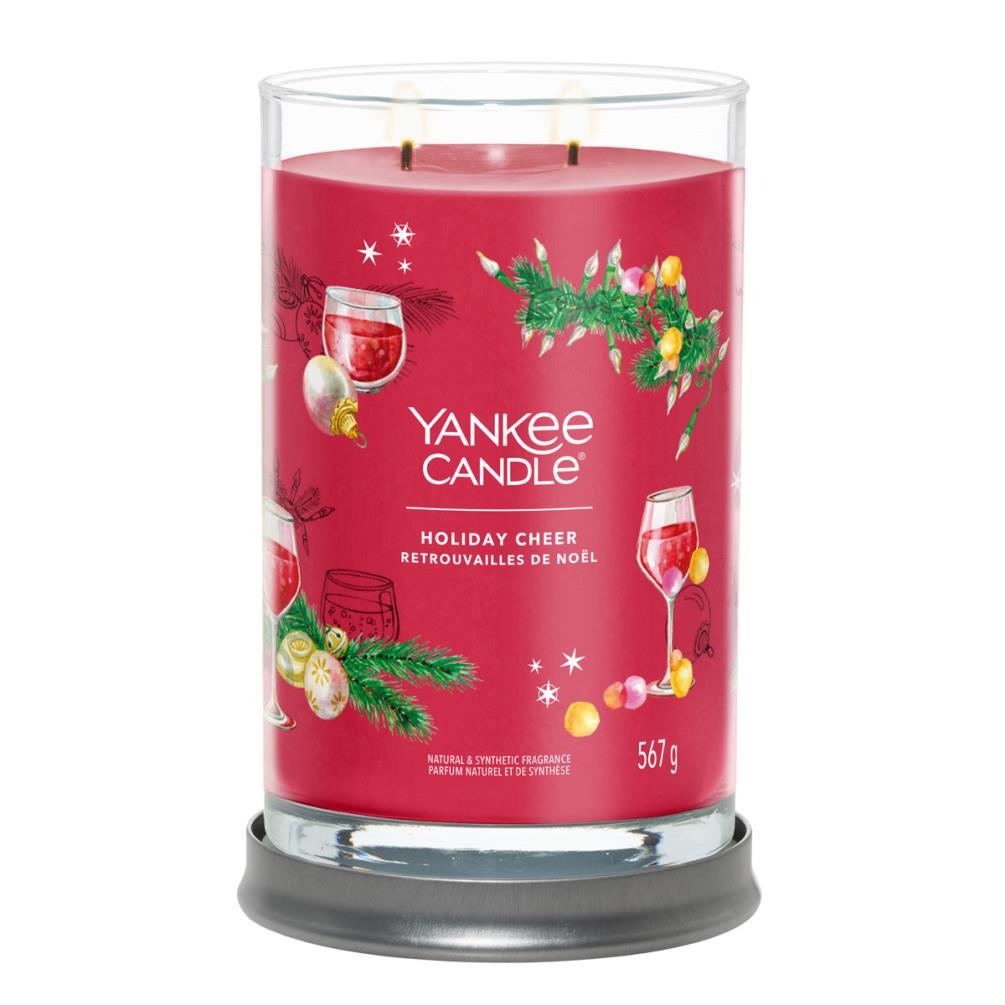 Yankee Candle Holiday Cheer Large Tumbler Jar Extra Image 1